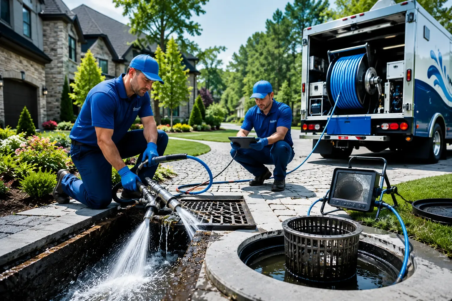 Local outdoor drain cleaning professionals in Madera, PA